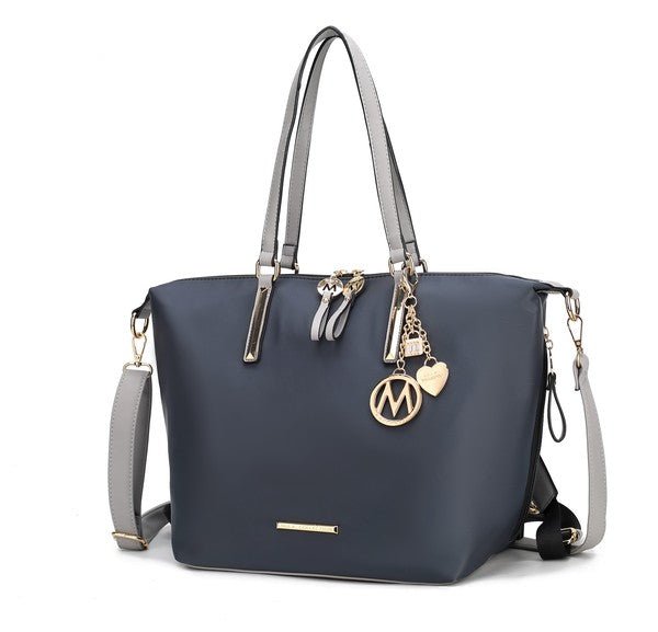 MKF Layla Solid Tote Backpack by Mia k - Sleekdenim.com