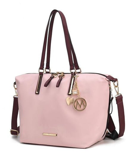 MKF Layla Solid Tote Backpack by Mia k - Sleekdenim.com