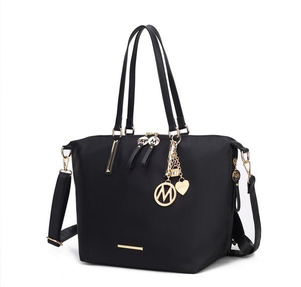 MKF Layla Solid Tote Backpack by Mia k - Sleekdenim.com