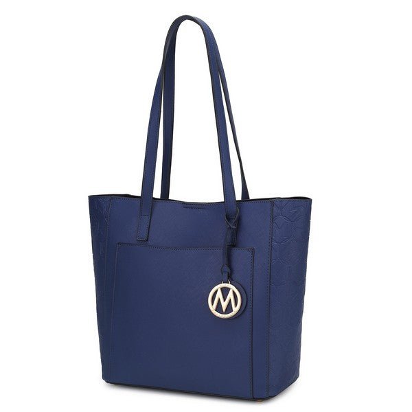 MKF Lea Vegan Leather Womens Tote Bag by Mia K - Sleekdenim.com