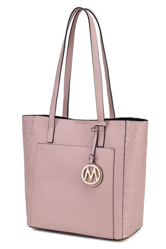 MKF Lea Vegan Leather Womens Tote Bag by Mia K - Sleekdenim.com