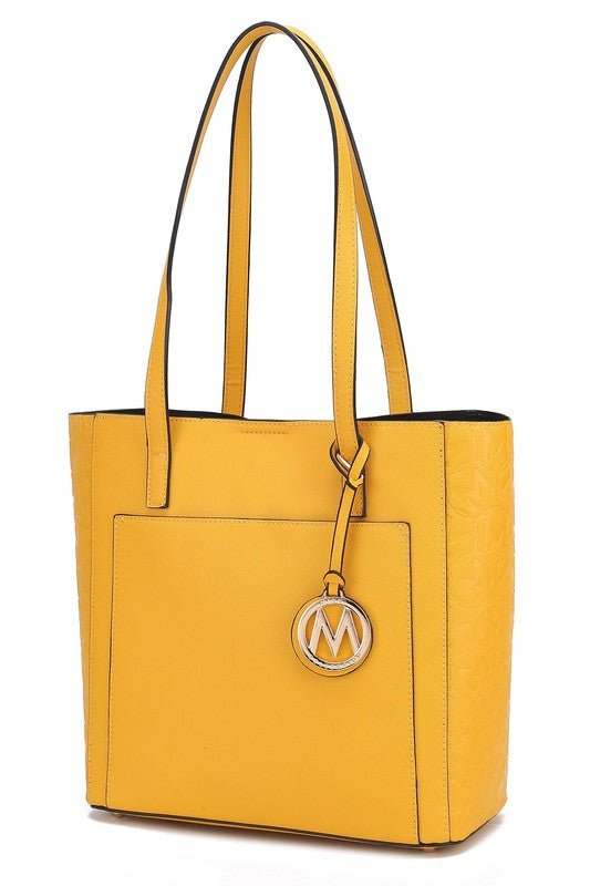 MKF Lea Vegan Leather Womens Tote Bag by Mia K - Sleekdenim.com