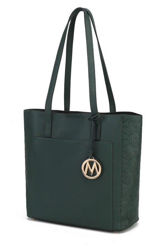 MKF Lea Vegan Leather Womens Tote Bag by Mia K - Sleekdenim.com