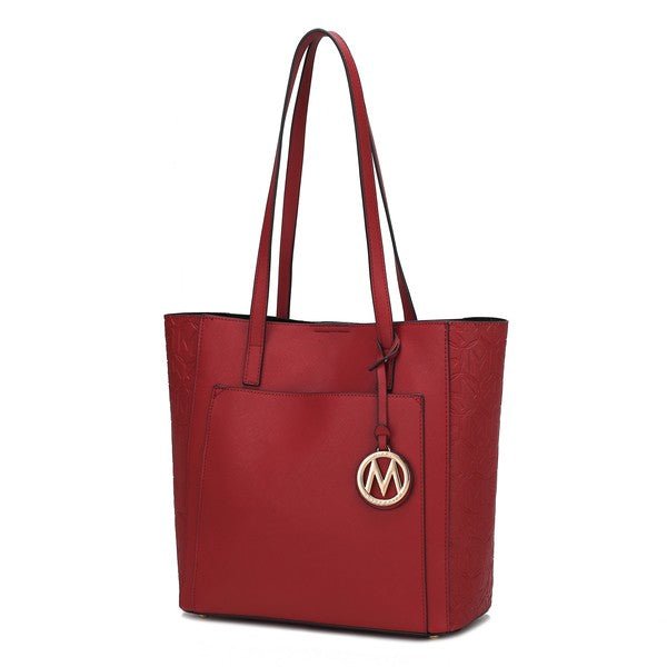 MKF Lea Vegan Leather Womens Tote Bag by Mia K - Sleekdenim.com