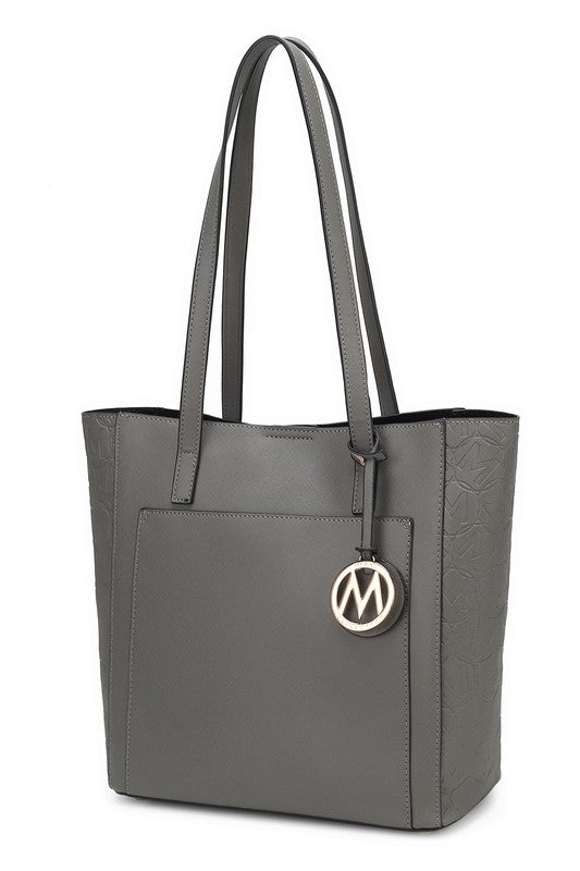 MKF Lea Vegan Leather Womens Tote Bag by Mia K - Sleekdenim.com
