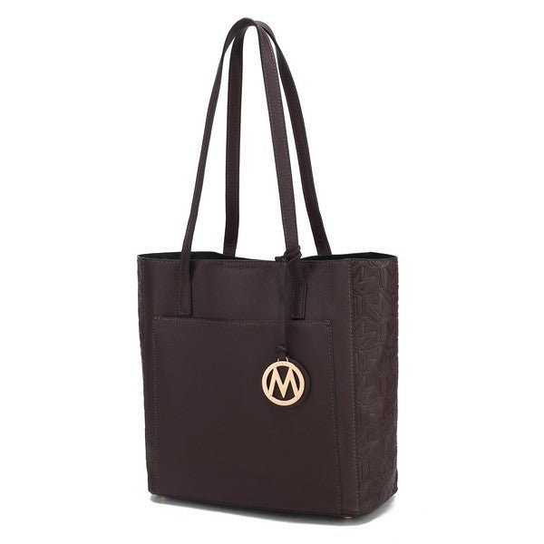 MKF Lea Vegan Leather Womens Tote Bag by Mia K - Sleekdenim.com