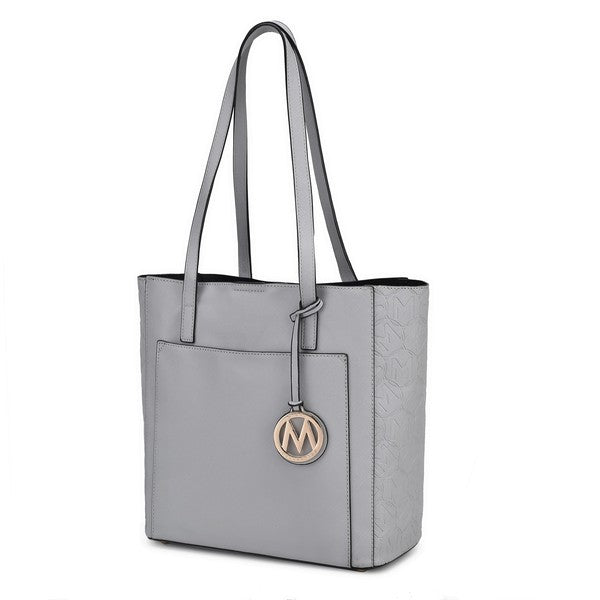 MKF Lea Vegan Leather Womens Tote Bag by Mia K - Sleekdenim.com