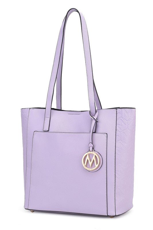 MKF Lea Vegan Leather Womens Tote Bag by Mia K - Sleekdenim.com