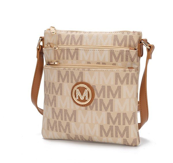 MKF Lemuel M Signature Crossbody Bag - Sleekdenim.com