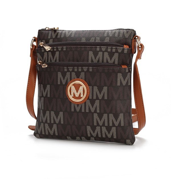 MKF Lemuel M Signature Crossbody Bag - Sleekdenim.com