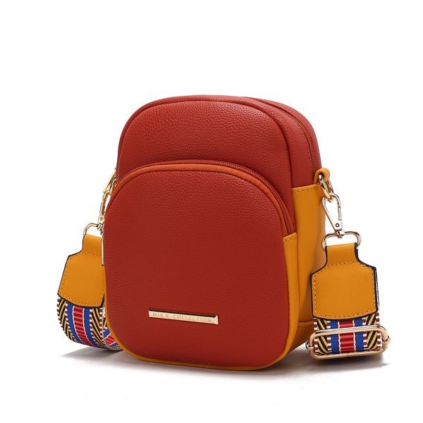 MKF Rachel Crossbody Bag Vegan Leather by Mia K - Sleekdenim.com