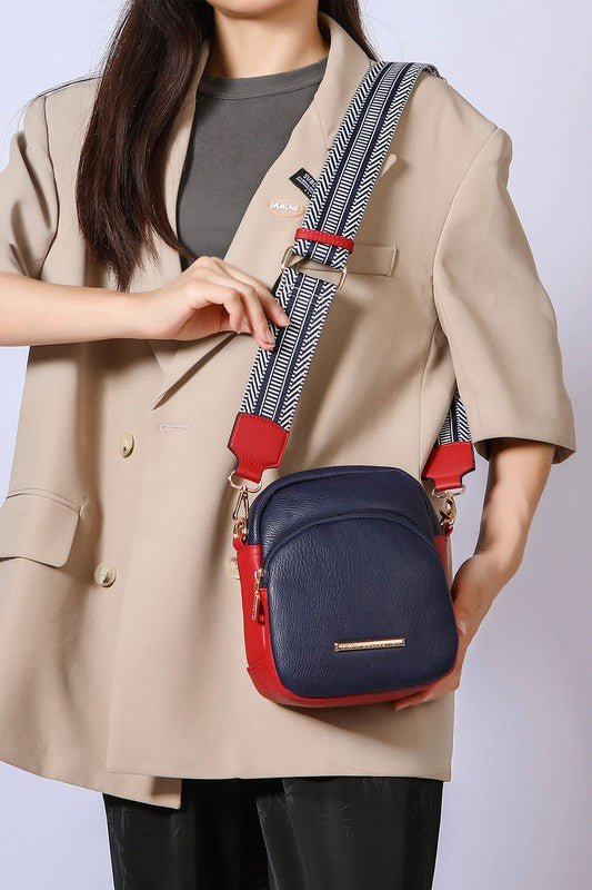 MKF Rachel Crossbody Bag Vegan Leather by Mia K - Sleekdenim.com