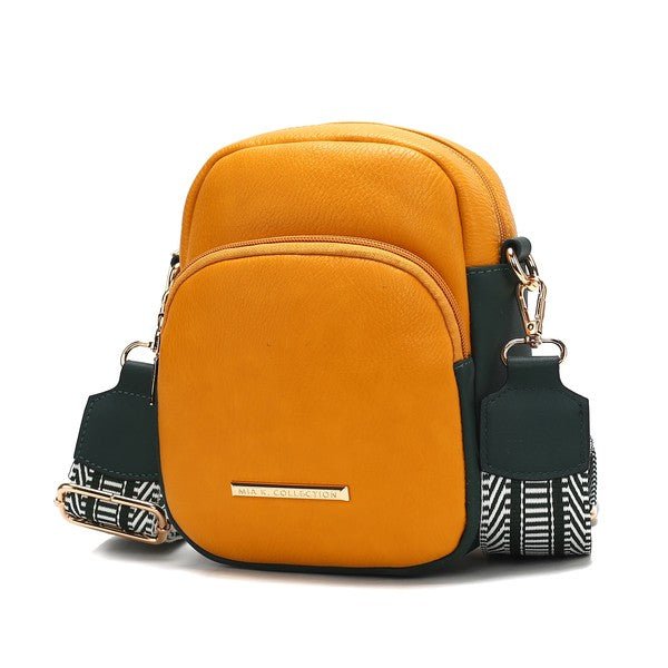 MKF Rachel Crossbody Bag Vegan Leather by Mia K - Sleekdenim.com