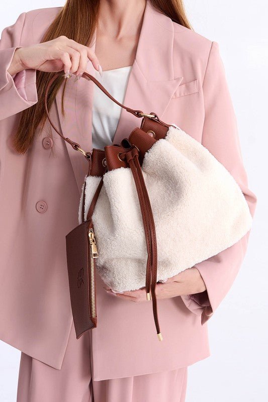 MKF Saryn Bucket Bag by Mia K - Sleekdenim.com