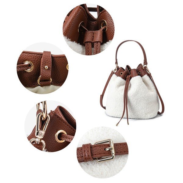 MKF Saryn Bucket Bag by Mia K - Sleekdenim.com