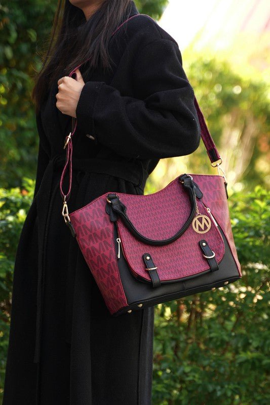 MKF Talula Printed Women Satchel Bag by Mia K - Sleekdenim.com