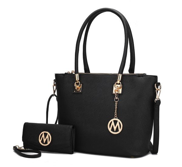 MKF Vanessa Tote & Wallet Set by Mia K - Sleekdenim.com