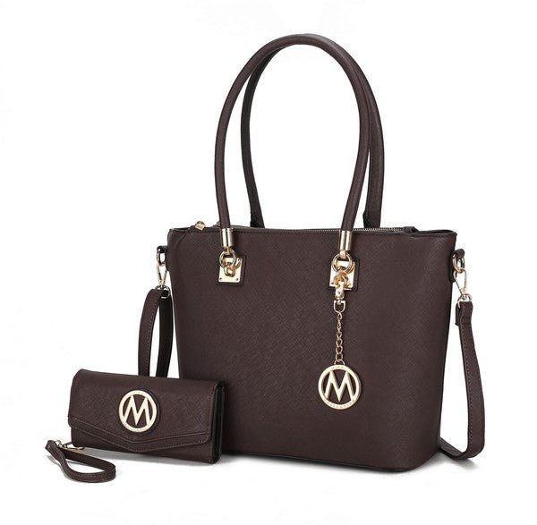 MKF Vanessa Tote & Wallet Set by Mia K - Sleekdenim.com
