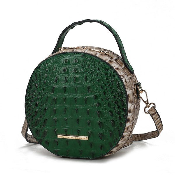 MKF Ynnari Croc - Embossed Crossbody Bag by Mia K. - Sleekdenim.com
