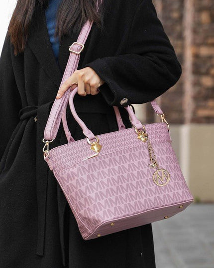 MKF Yonah Signature Printed Tote Bag by Mia K - Sleekdenim.com