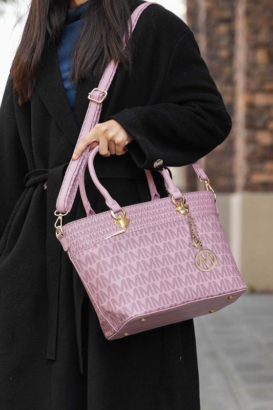 MKF Yonah Signature Printed Tote Bag by Mia K - Sleekdenim.com