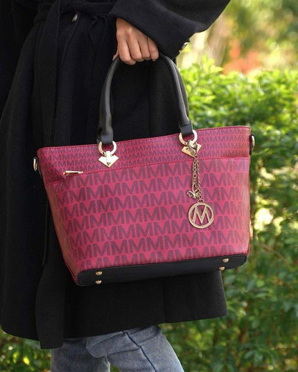 MKF Yonah Signature Printed Tote Bag by Mia K - Sleekdenim.com