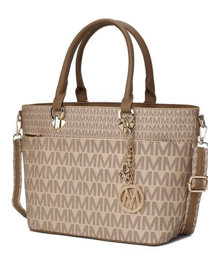 MKF Yonah Signature Printed Tote Bag by Mia K - Sleekdenim.com