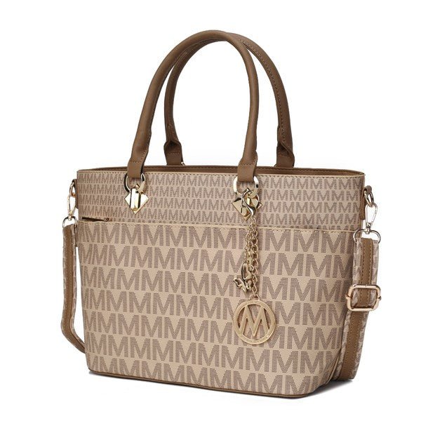 MKF Yonah Signature Printed Tote Bag by Mia K - Sleekdenim.com