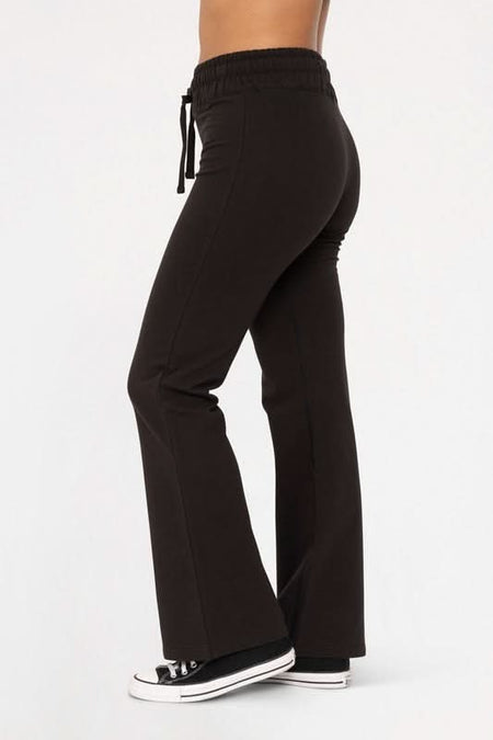 Mono B Drawstring Flared Pants - Sleekdenim.com