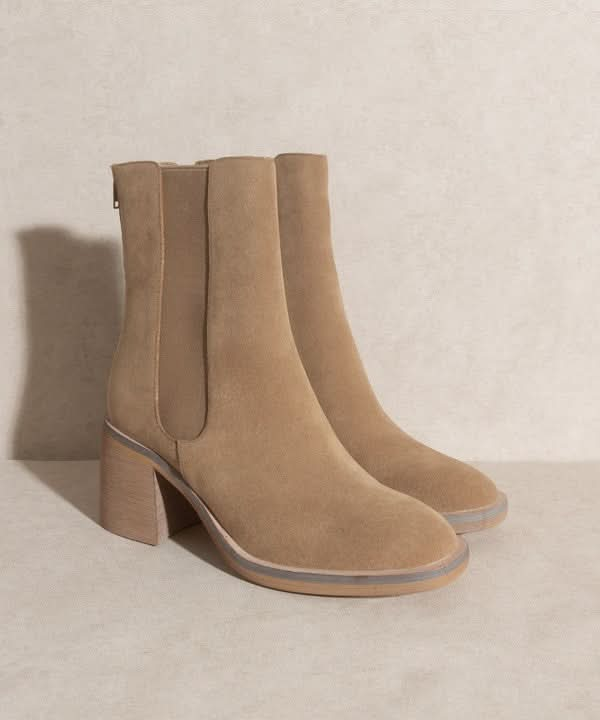 Oasis Society Olivia - Chelsea Heel Boots - Sleekdenim.com