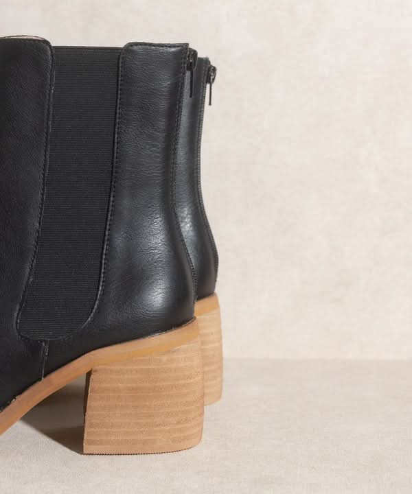 Oasis Society Olivia - Chelsea Heel Boots - Sleekdenim.com