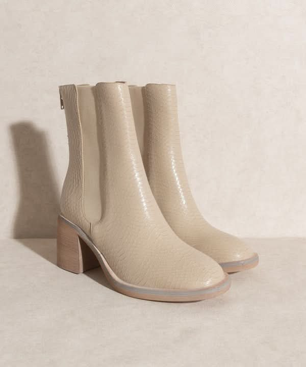 Oasis Society Olivia - Chelsea Heel Boots - Sleekdenim.com