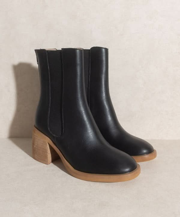 Oasis Society Olivia - Chelsea Heel Boots - Sleekdenim.com