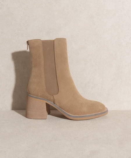 Oasis Society Olivia - Chelsea Heel Boots - Sleekdenim.com