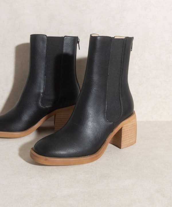 Oasis Society Olivia - Chelsea Heel Boots - Sleekdenim.com