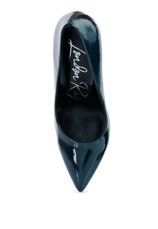 Personated Stiletto Heel Pumps - Sleekdenim.com