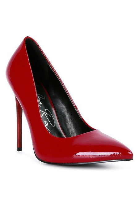 Personated Stiletto Heel Pumps - Sleekdenim.com