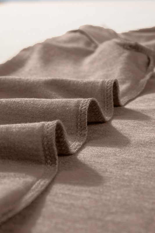 Ribbed V Neck Tank - Sleekdenim.com