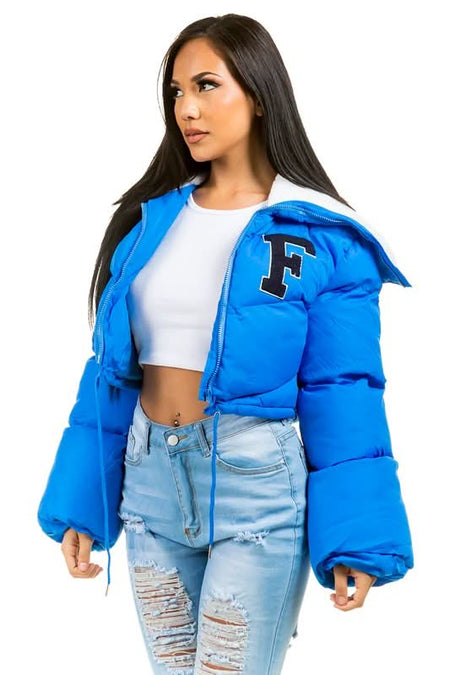 SEXY PUFFER FUZZY TRDDY JACKET - Sleekdenim.com