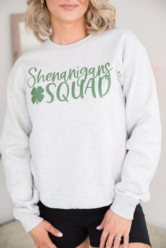 Shenanigans Squad Crewneck - Sleekdenim.com