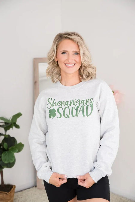 Shenanigans Squad Crewneck - Sleekdenim.com