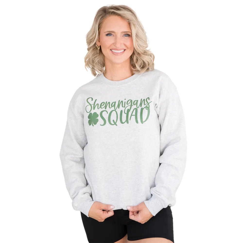 Shenanigans Squad Crewneck - Sleekdenim.com