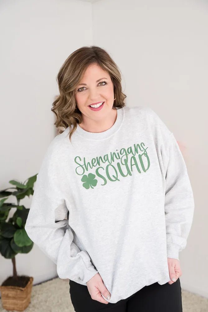 Shenanigans Squad Crewneck - Sleekdenim.com