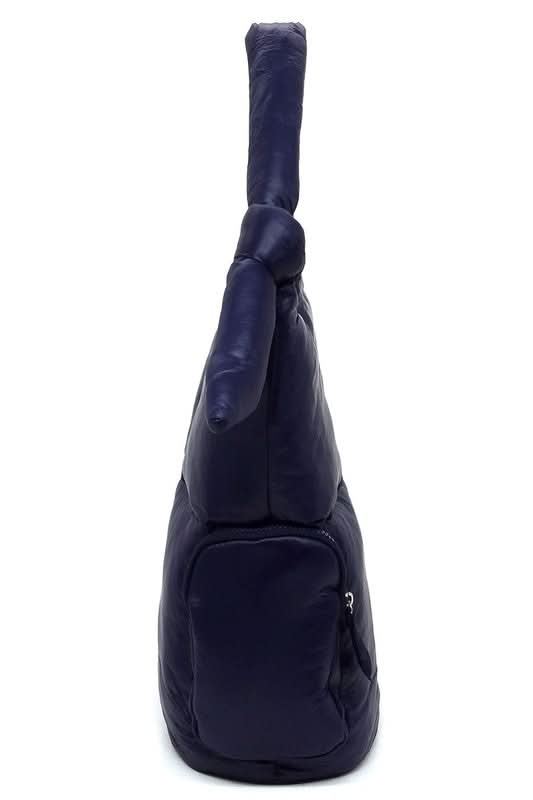 Soft Puffy Shoulder Bag Hobo - Sleekdenim.com