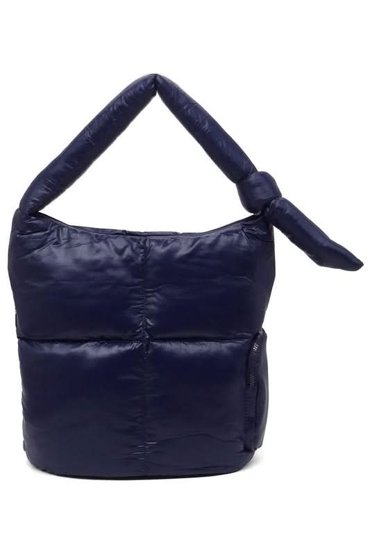 Soft Puffy Shoulder Bag Hobo - Sleekdenim.com