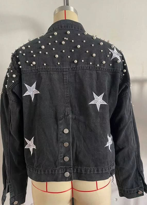 Star denim jacket - Sleekdenim.com