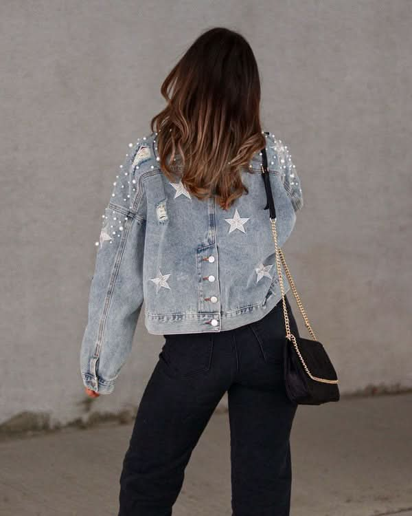 Star denim jacket - Sleekdenim.com