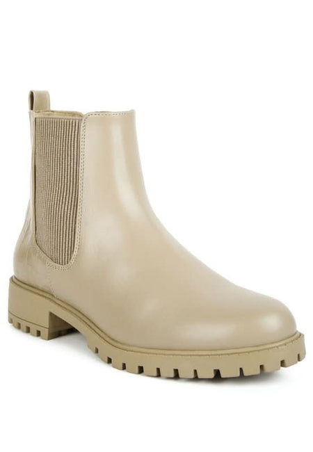 Stella Croc Back Chelsea Boots - Sleekdenim.com