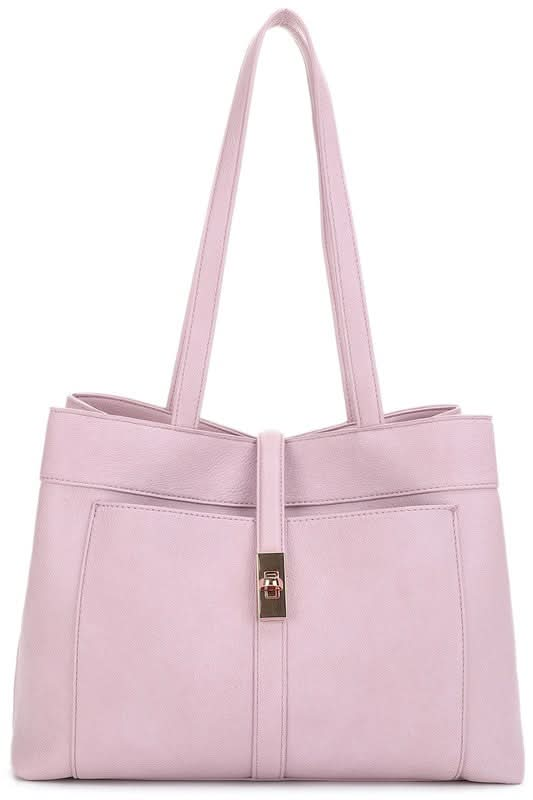 Twist Lock Flap Satchel - Sleekdenim.com