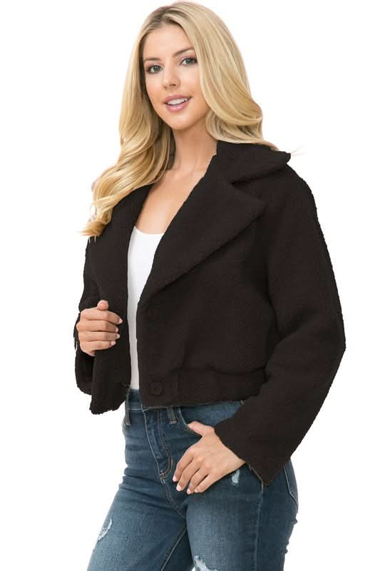 Women's Faux Fur Jacket - Sleekdenim.com